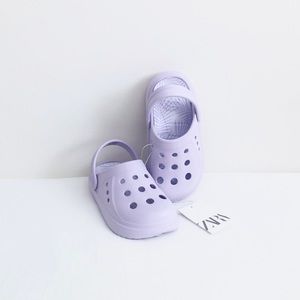 Zara toddler girl water clogs size 9.5
